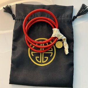 Set of 3 Red Budhagirl Bracelets